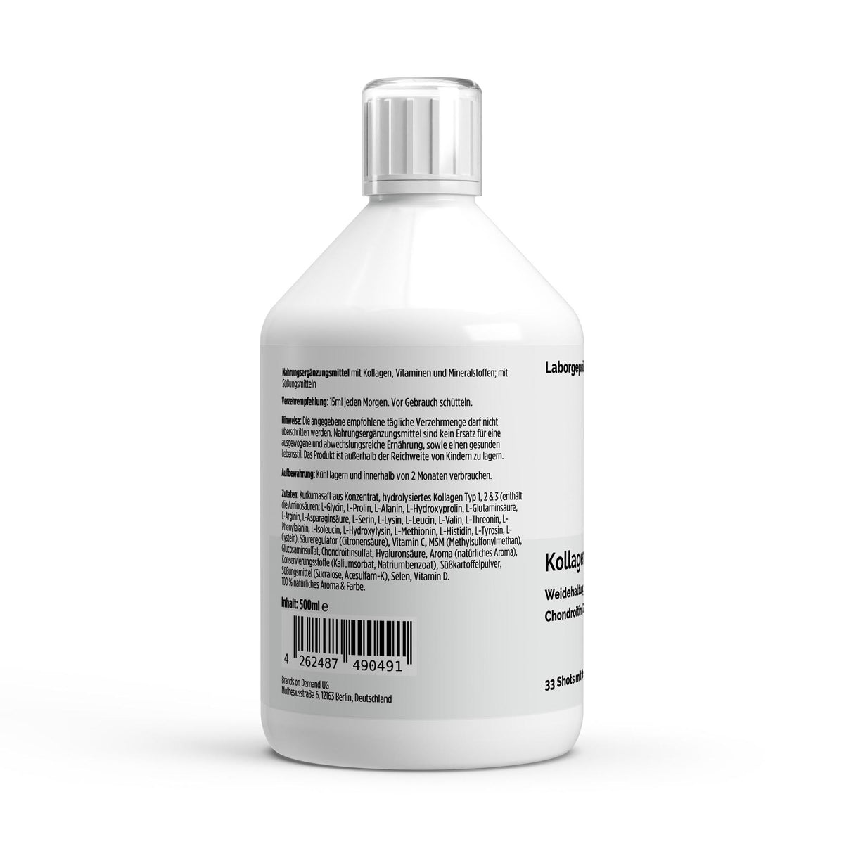 Collagen Support PLUS+ Shots Wild Berry - 500 ml