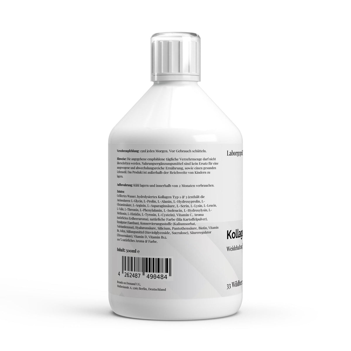 Collagen Vital PLUS+ Shots Wild Berry - 500 ml
