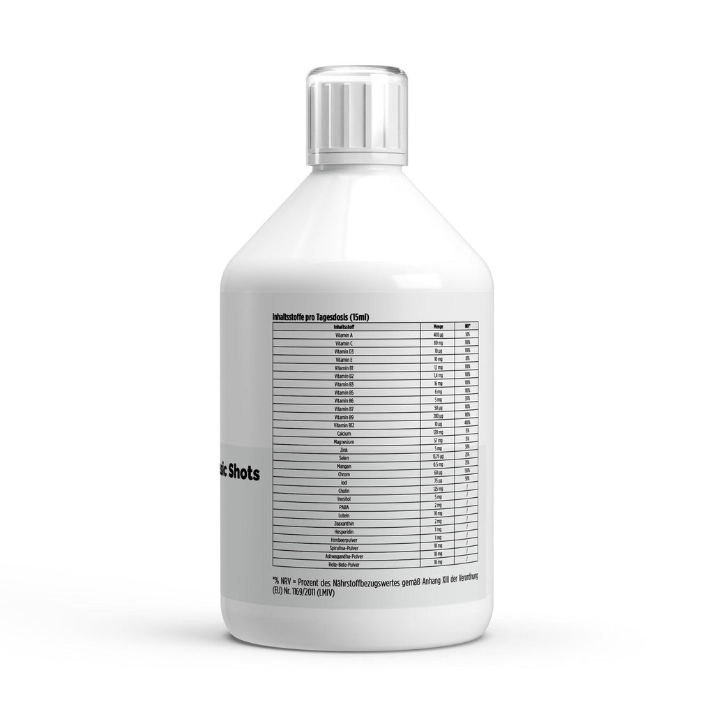 Multivitamin Basic Shots Plus+ - 500ml